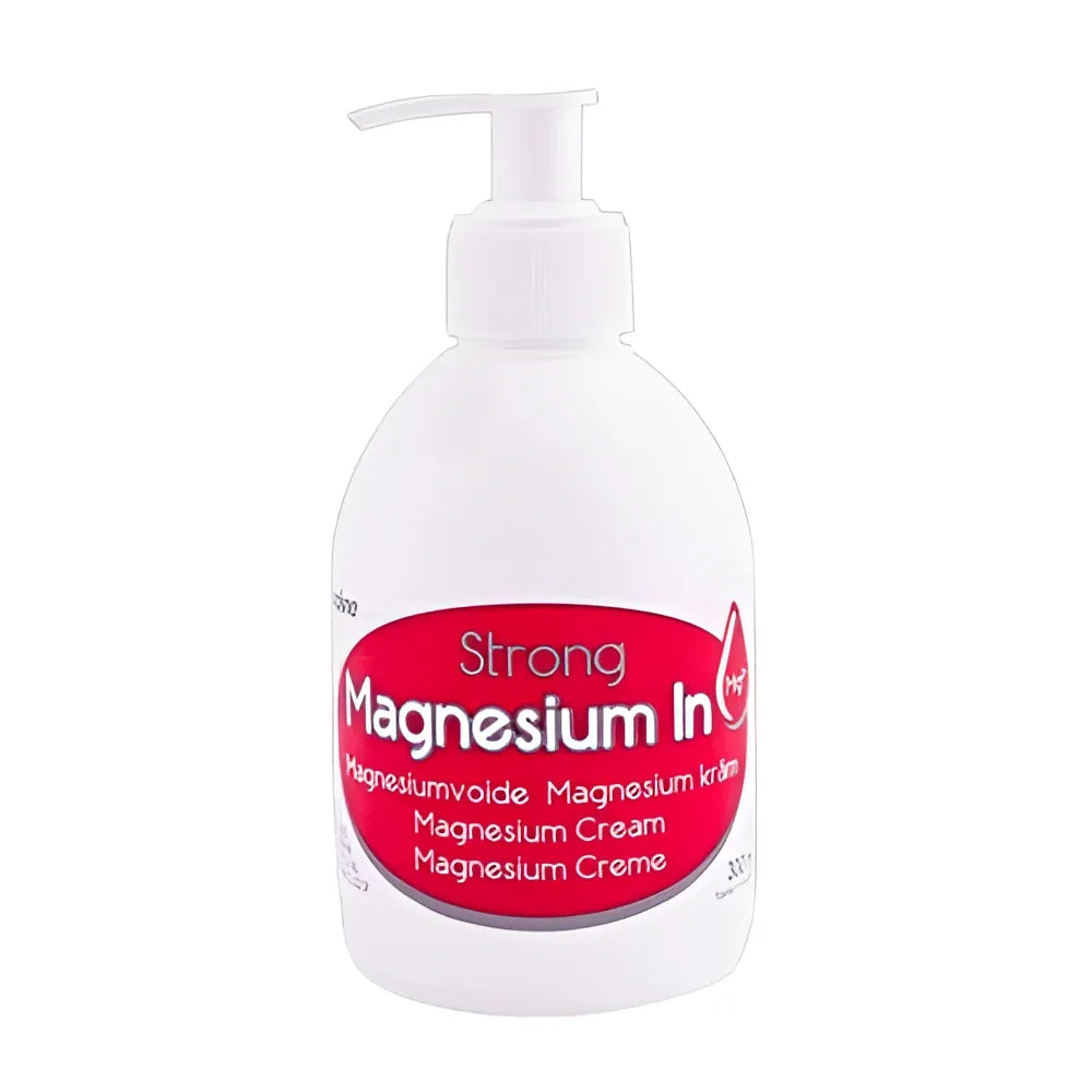 Magnesium + MSM in Strong creme pompflacon -300ml - Ice Power - Vaistai nereceptiniai