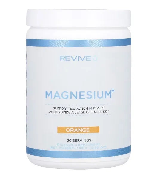 Magnesium+ Orange - 165g - Revive - Sporto papildai