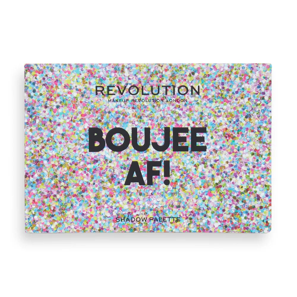 Makeup Revolution Power Shadow Palette Eyeshadow (6) Boujee AF 1vnt - Kosmetika