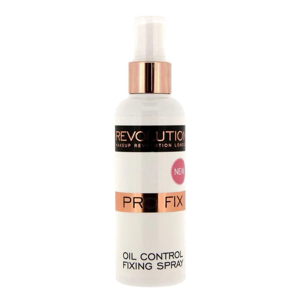 Makeup Revolution Pro Fix Oil Control Fixing Spray Makiažo fiksatorius 100ml - Kosmetika