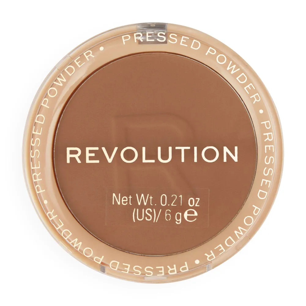 Makeup Revolution Reloaded Pressed Powder - Tan 6g - Kosmetika