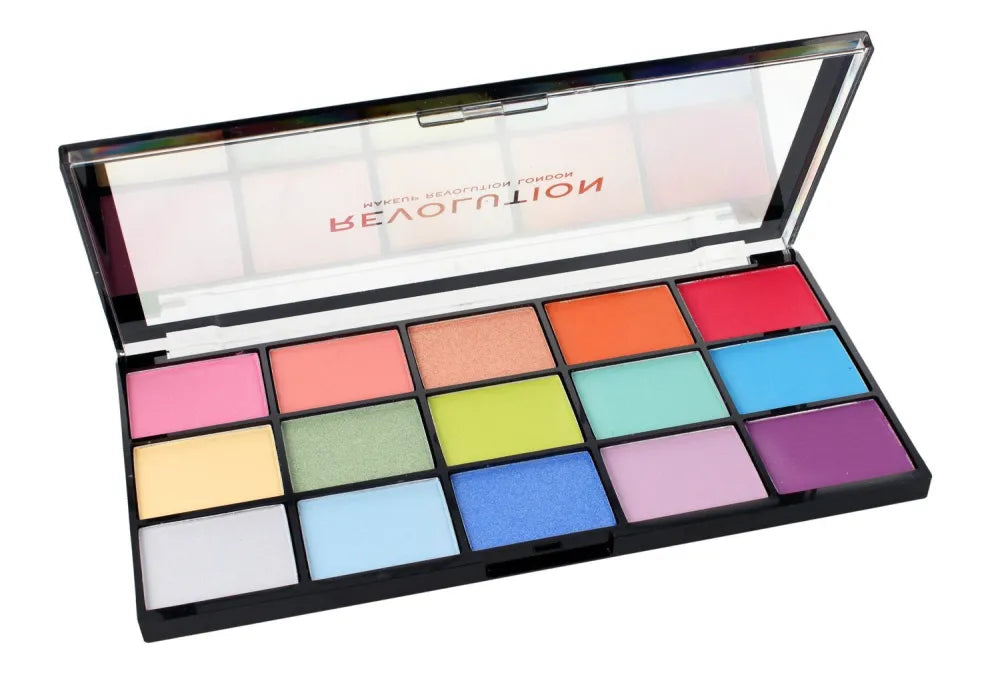 Makeup Revolution Reloaded Sugar Pie Eyeshadow Palette (15) 1vnt - Kosmetika