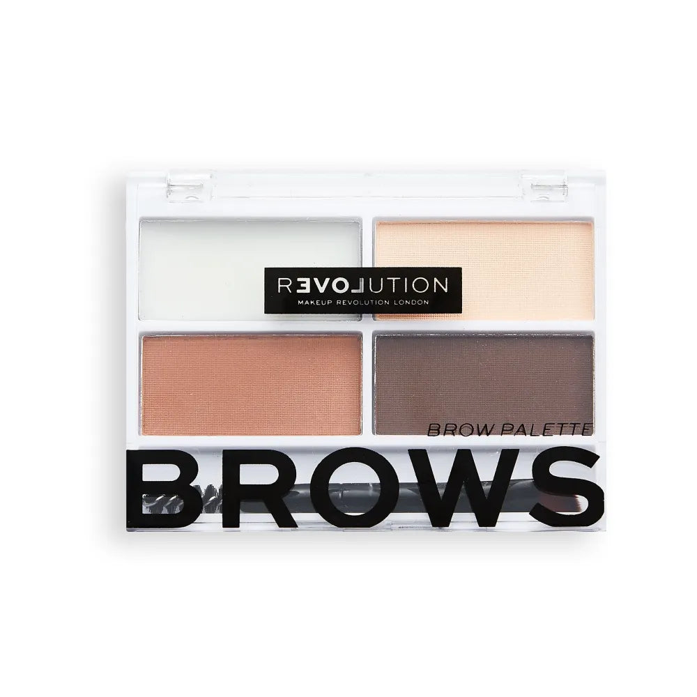 Makeup Revolution Relove Brows Brow Shaping Palette - Medium 1pc - Kosmetika
