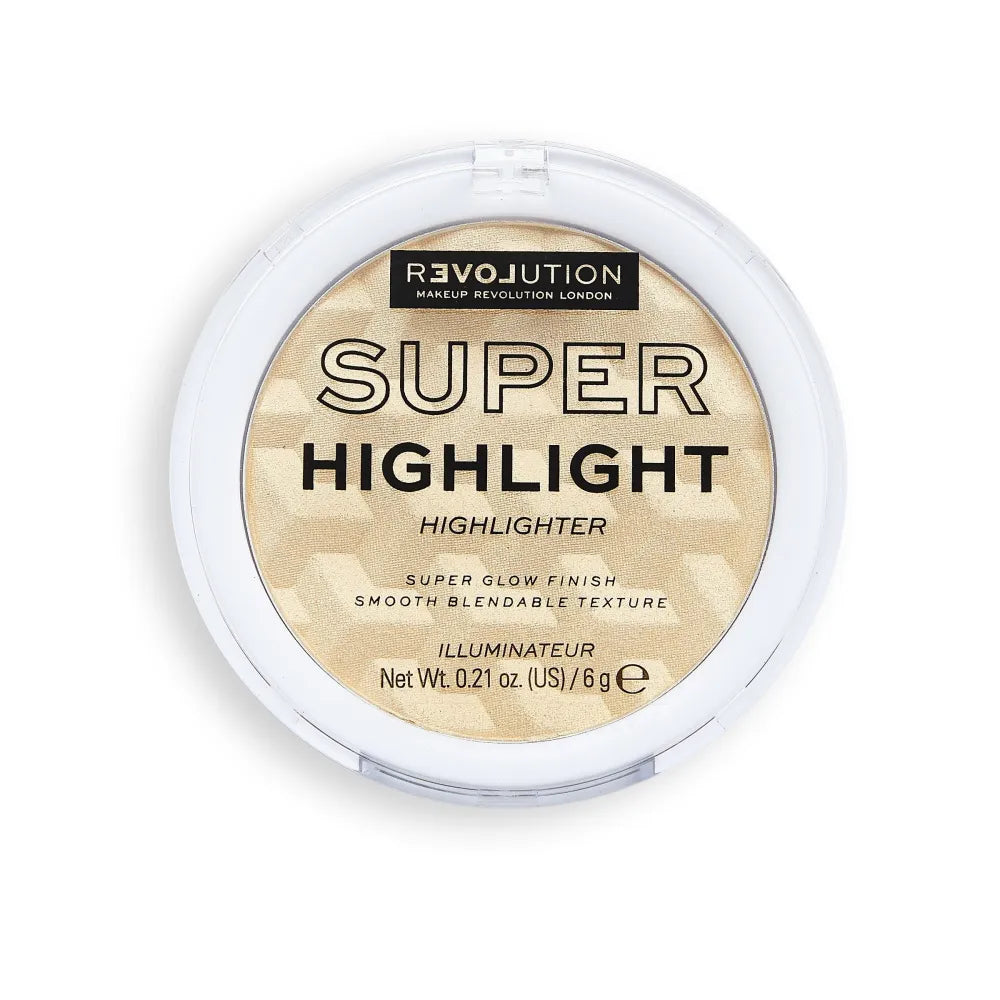 Makeup Revolution Relove Highlighter Super Highlight - Šampano 1vnt - Kosmetika