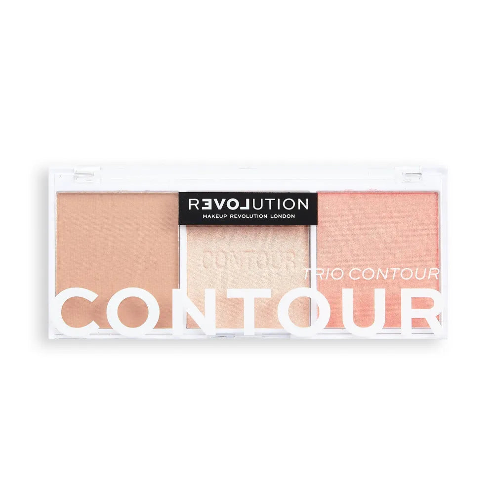 Makeup Revolution Relove Veido kontūravimo paletė Trio - Cukrus 1vnt - Kosmetika