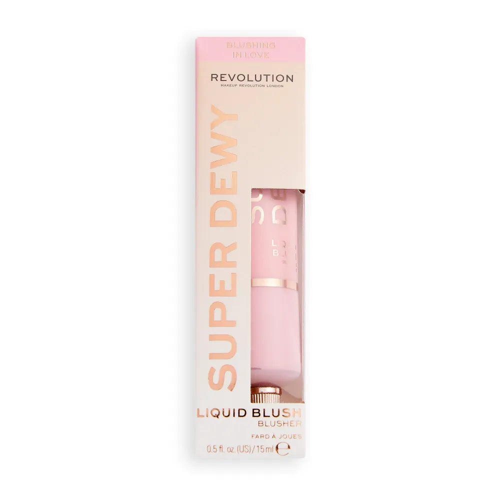 Makeup Revolution Super Dewy Liquid Blush - Blushing in Love 15ml - Kosmetika
