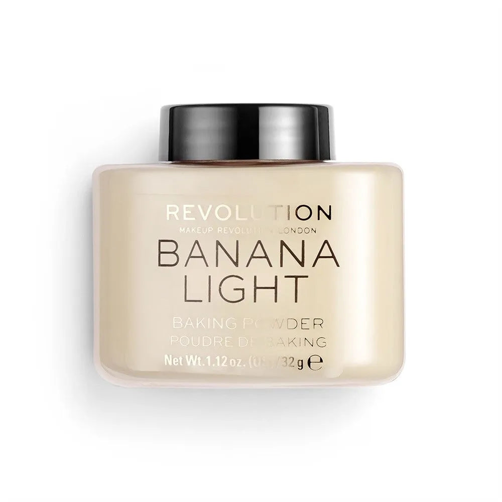 Makeup Revolution sypki puder Loose Baking Powder Banana (Light) 32 g - Kosmetika
