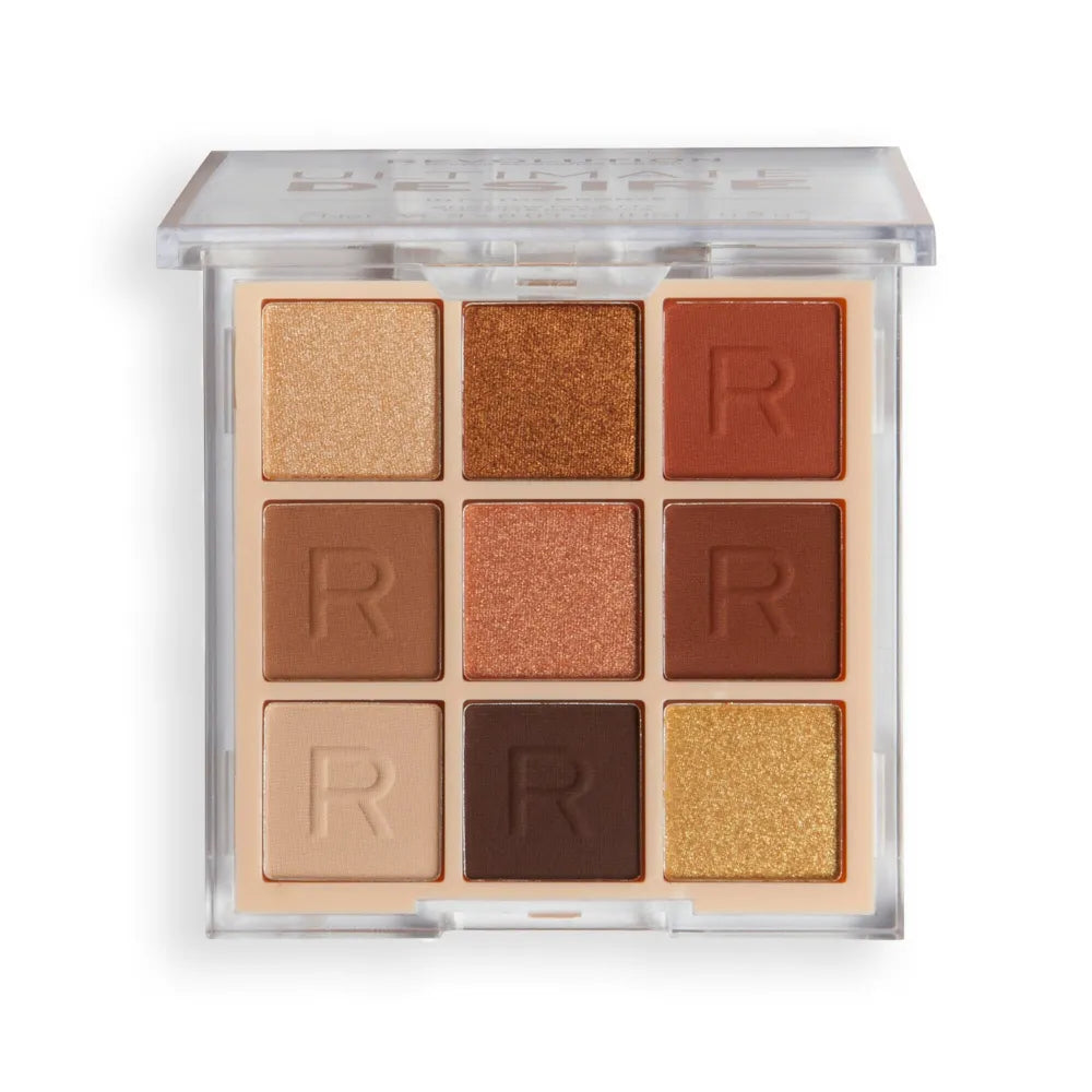 Makeup Revolution Ultimate Desire Eyeshadow Palette (9) - Į bronzą 1 vnt. - Kosmetika
