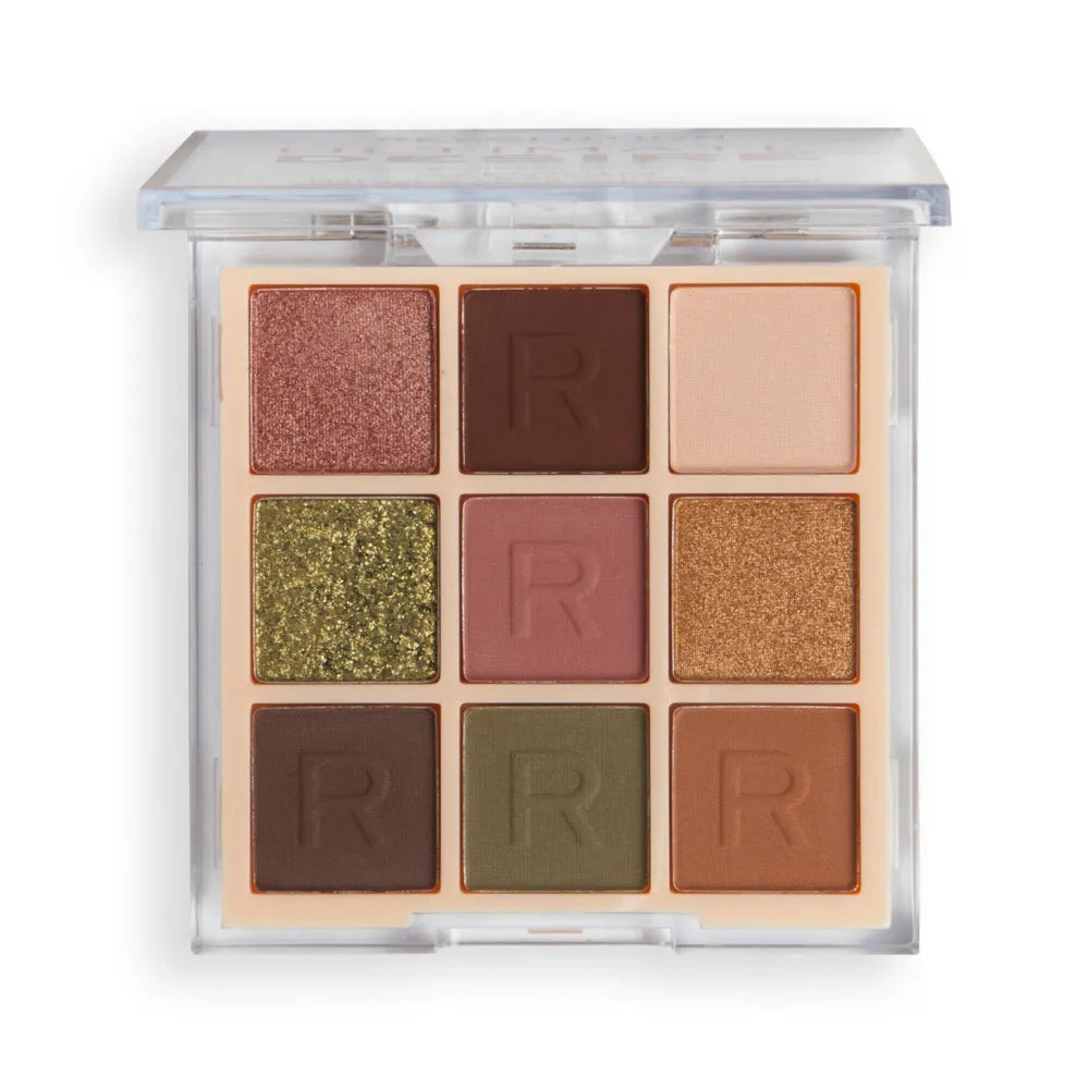 Makeup Revolution Ultimate Desire Eyeshadow Palette (9) - Nuogas Khaki 1vnt - Kosmetika