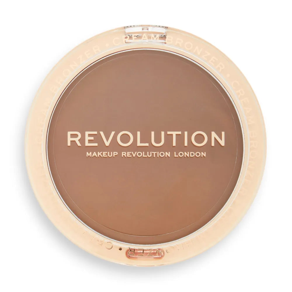 Makeup Revolution Ultra Cream Bronzer Veido bronzavimo milteliai - Šviesus 15g - Kosmetika