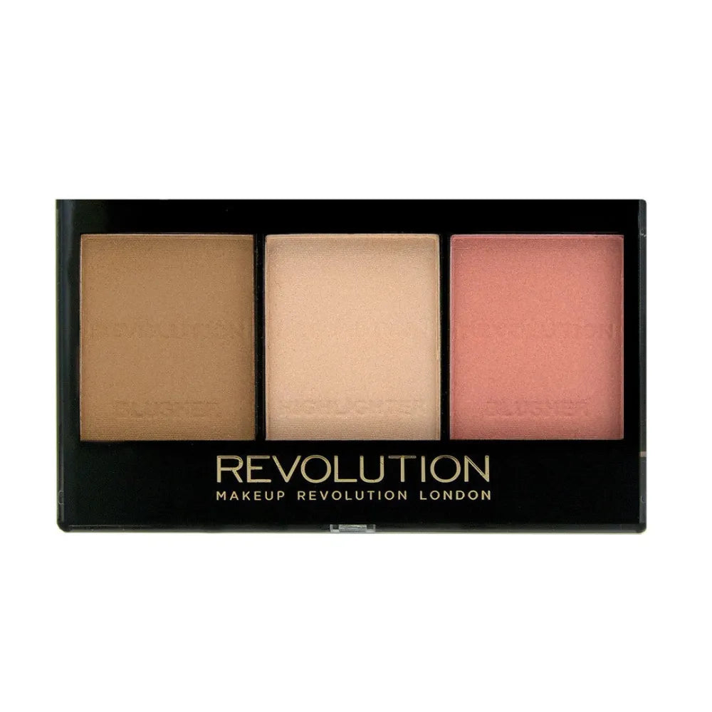 Makeup Revolution Ultra Sculp & Contour Face Correction Kit Šviesus C01 11g - Kosmetika
