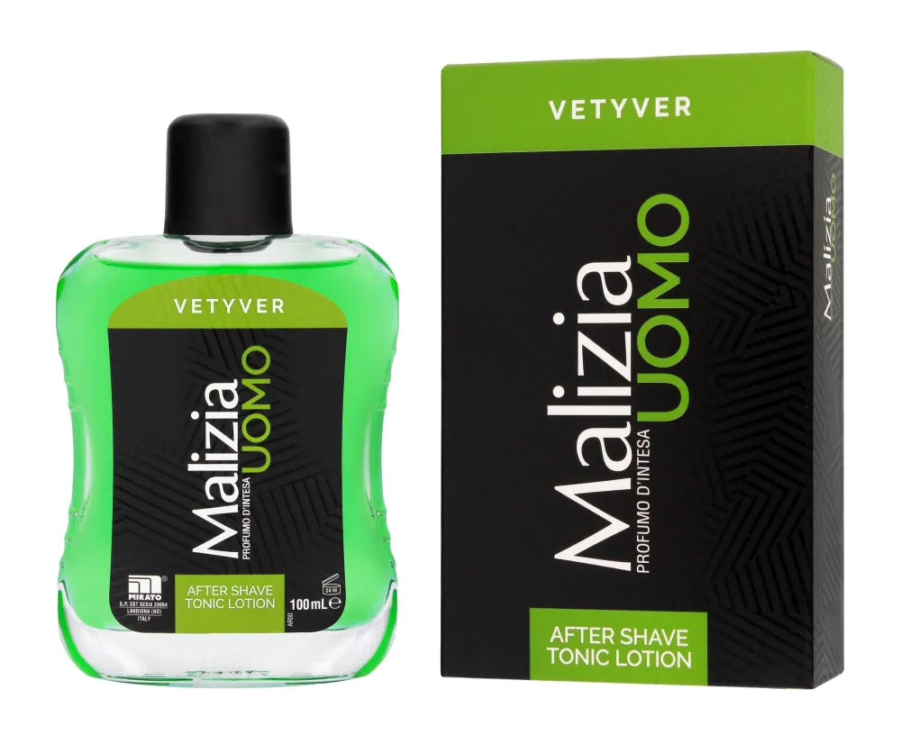 MALIZIA VETYVER Aftershave. Žalias - Kosmetika