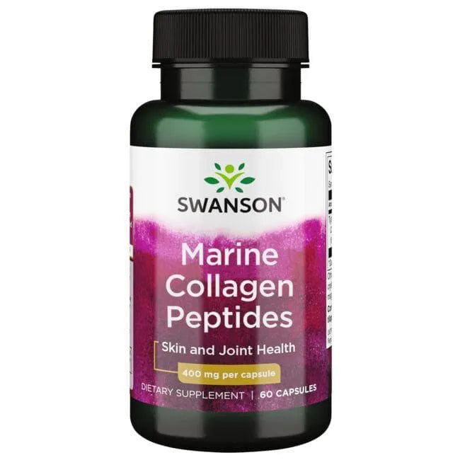 Marine Collagen Peptides - 400 mg - N60 - Swanson - Papildai