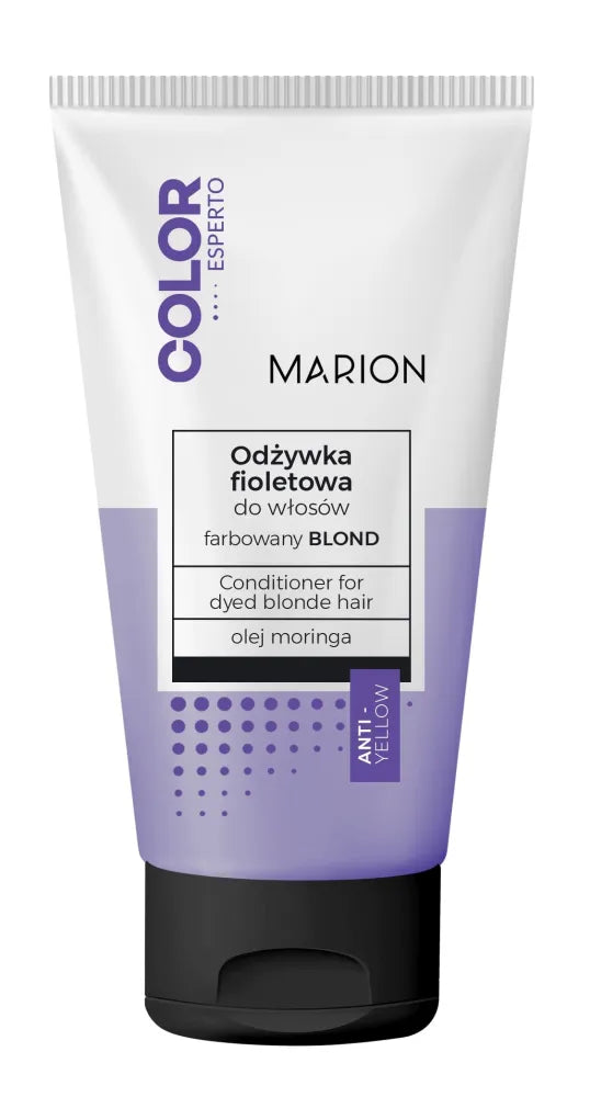 Marion Color Esperto Purpurinis kondicionierius plaukams - dažyti šviesūs 150ml - Kosmetika