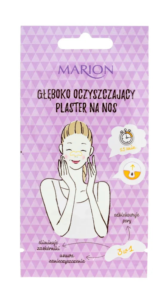 Marion giliai valančios nosies pleistrai 1 vnt - Kosmetika
