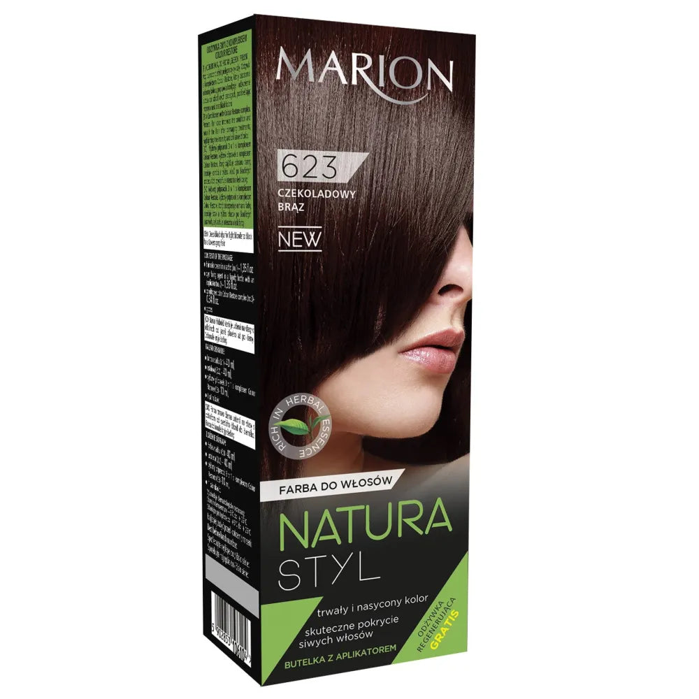 Marion Hair Color Natura Styl Nr. 623 Šokoladas - Kosmetika