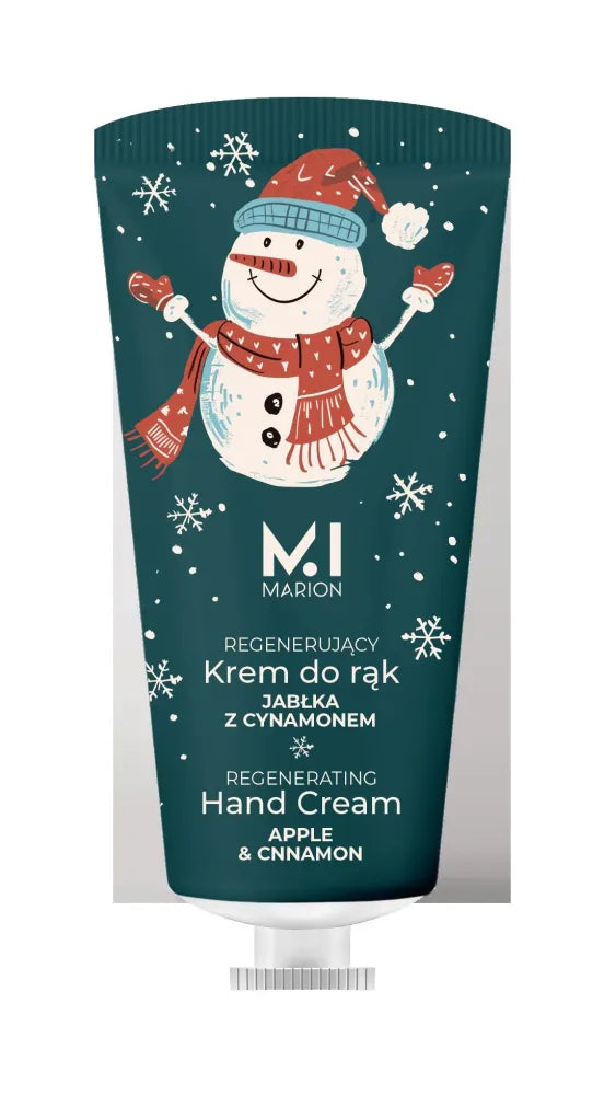 MARION Regeneruojantis rankų kremas Snieguolas - Obuolys su cinamonu 100 ml - Kosmetika