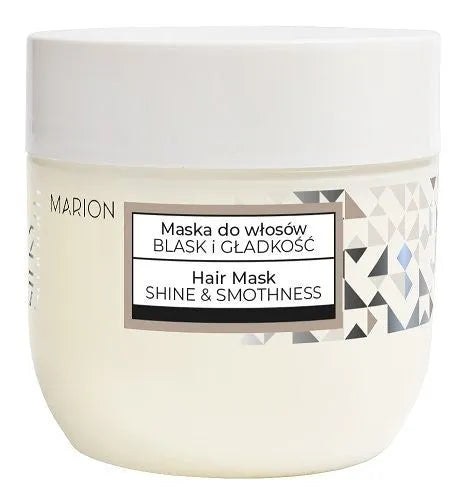 MARION Šilkinė plaukų kaukė Blizgesys ir švelnumas 200 ml - Kosmetika