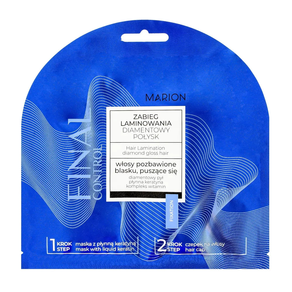 Marion Zabieg laminavimo Duo Diamond Gloss - nuobodžiams plaukams 20ml + dangtelis - Kosmetika