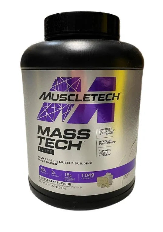 Mass-Tech Elite Vanilla Cake - 3180g - MuscleTech - Sporto papildai