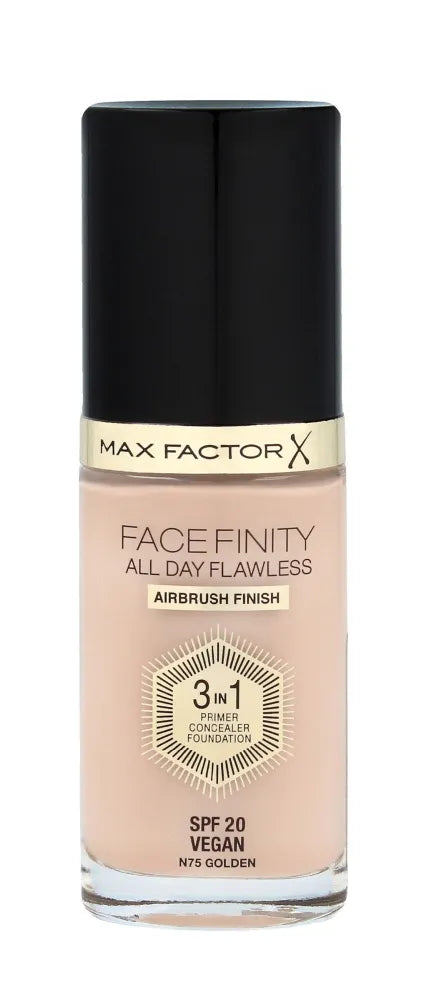 MAX FACTOR FACEFINITY 3-in-1 Foundation No. 75 Golden 30ml - Kosmetika