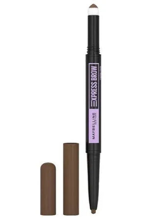 MAYBELLINE Express Brow Satin Duo Dvigubas pieštukas antakiams Nr. 03 Brunette 1vnt - Kosmetika