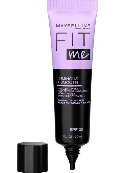 MAYBELLINE Fit Me drėkinamasis švytintis makiažo pagrindas normaliems ir sausiems odos tipams 30ml - Kosmetika