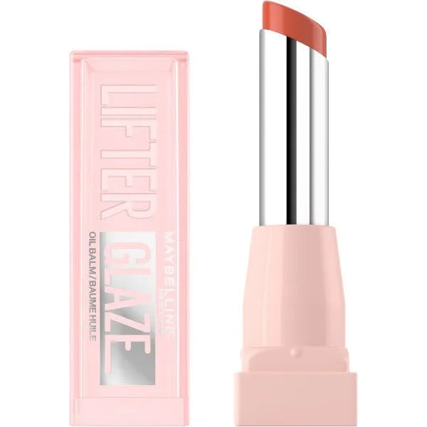 MAYBELLINE Lifter Glaze Lipstick - moisturizing oil balm 006 Caramel Glow 2.8 g - Kosmetika
