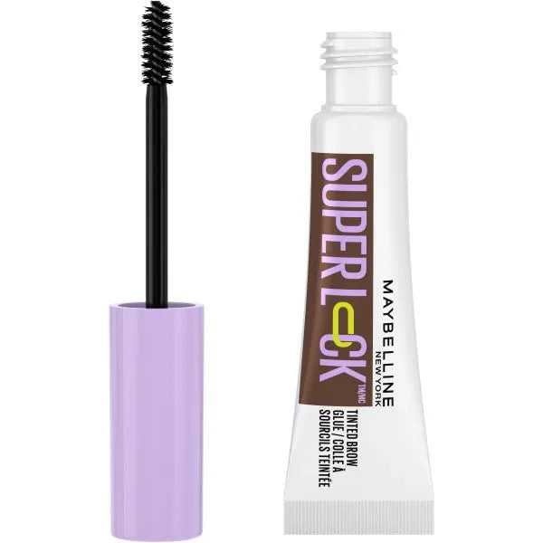 MAYBELLINE Super Lock Eyebrow Gel 260 Deep Brown 7 ml - Kosmetika