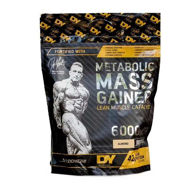 Metabolic Mass Gainer Almond - 6000g - Dorian Yates - Sporto papildai