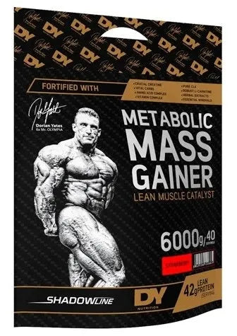 Metabolic Mass Gainer Strawberry - 6000g - Dorian Yates - Sporto papildai