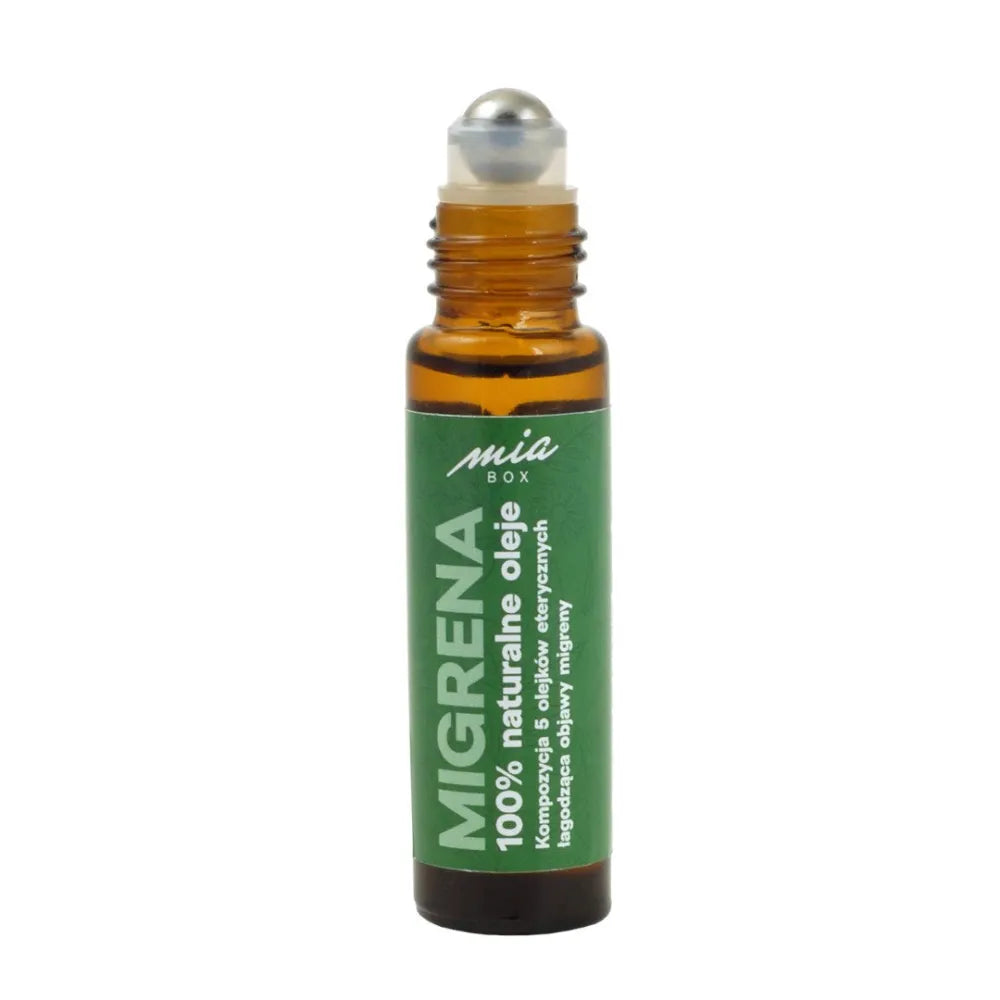 MIA BOX 5 Esminių Aliejų Kompozicija (roll-on) - Migrena 10ml - Kosmetika