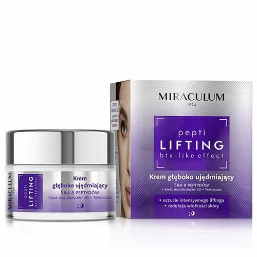 MIRACULUM Pepti Lifting Deep Firming Night Cream 50 ml - Kosmetika
