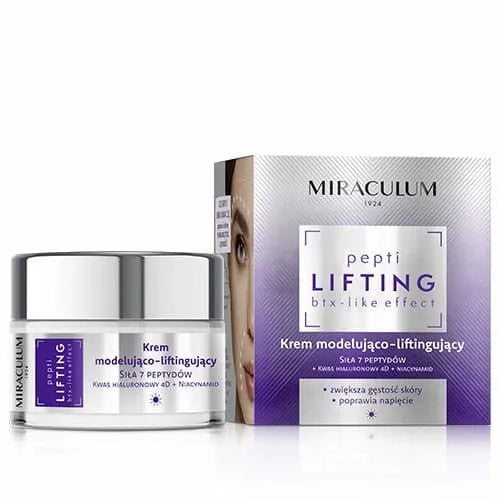 MIRACULUM Pepti Lifting Modeling and Day Cream 50 ml - Kosmetika