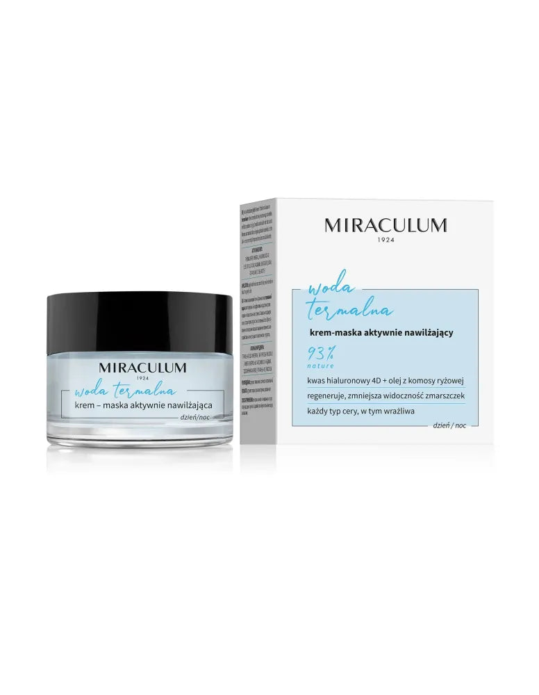 Miraculum Thermal Water Cream-Mask aktyviai drėkinantis dienai ir nakčiai 50ml - Kosmetika