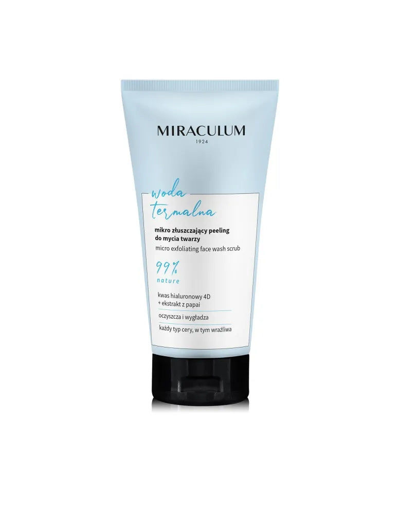 Miraculum Thermal Water Mikrošveitimo Peelingas veido prausimui 150ml - Kosmetika