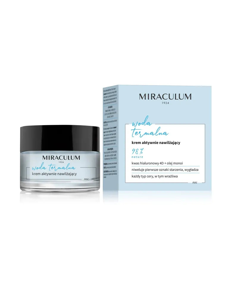 Miraculum Thermal Water Naktinis Kremas aktyviai drėkinantis 50ml - Kosmetika