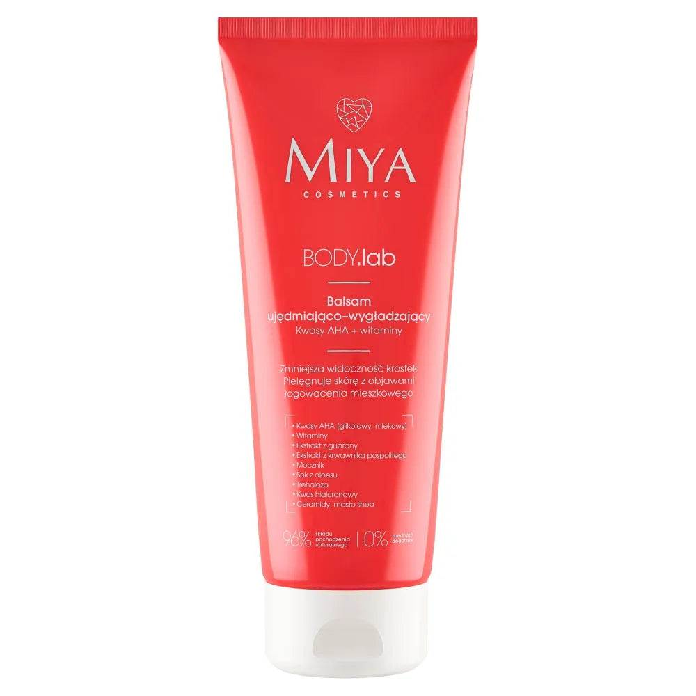 MIYA BODY.lab Stangrinantis/lyginantis balzamas 200ml - Kosmetika