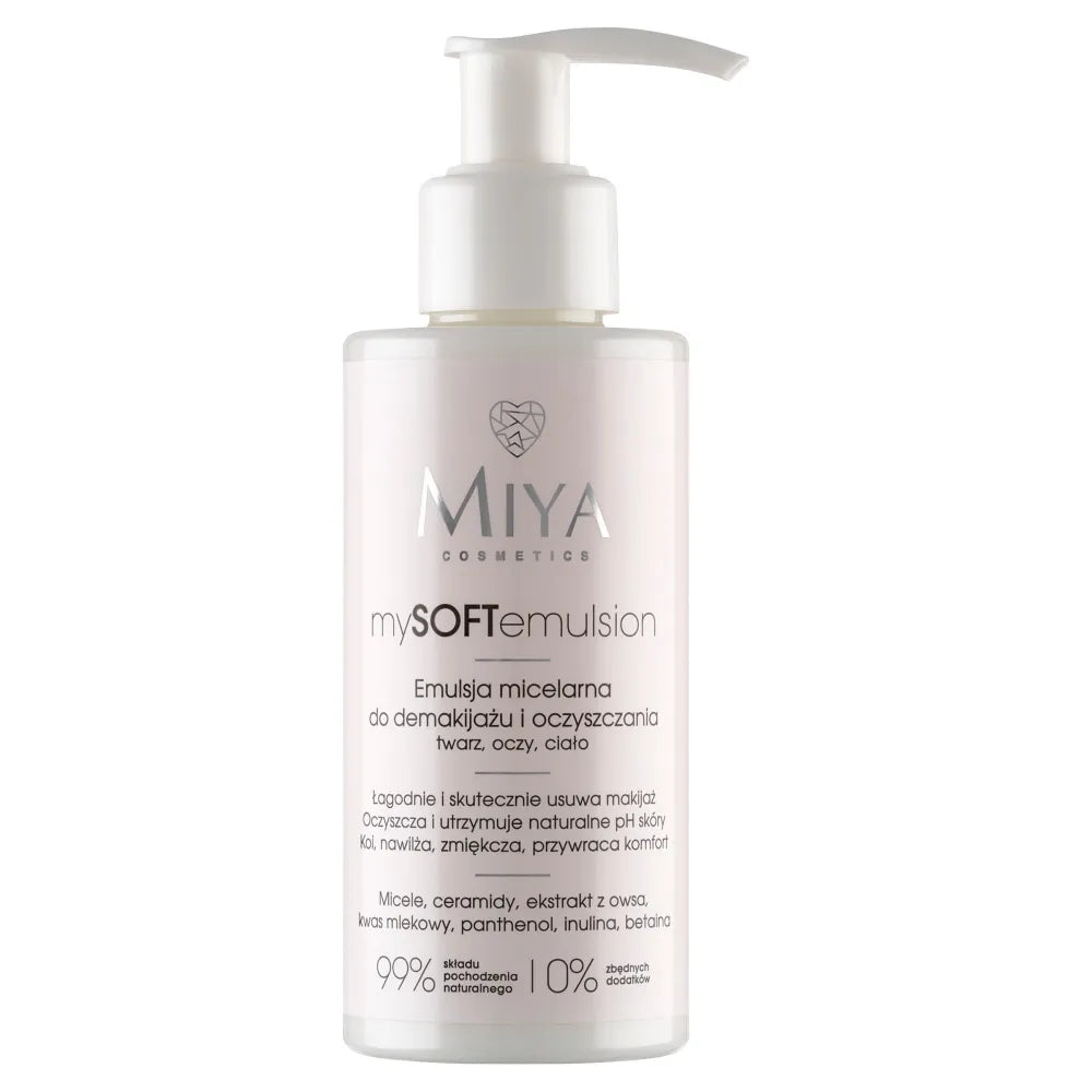 MIYA mySOFTemulsion Micellar Emulsion 140ml - Kosmetika