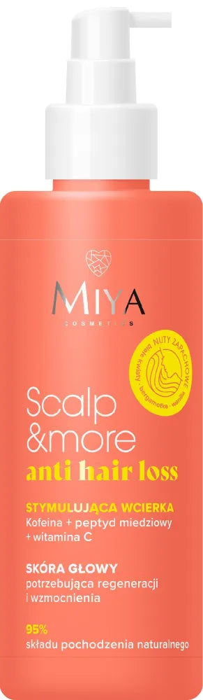 MIYA Scalp&more Anti hair loss Stimulating rub-in treatment 100 ml - Kosmetika