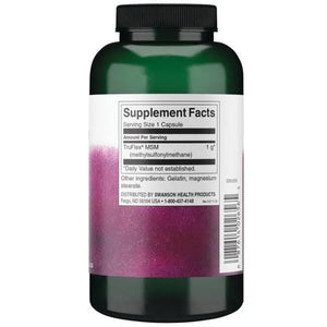 MSM - Sąnariams - 1000 mg - N240 - Swanson - Papildai
