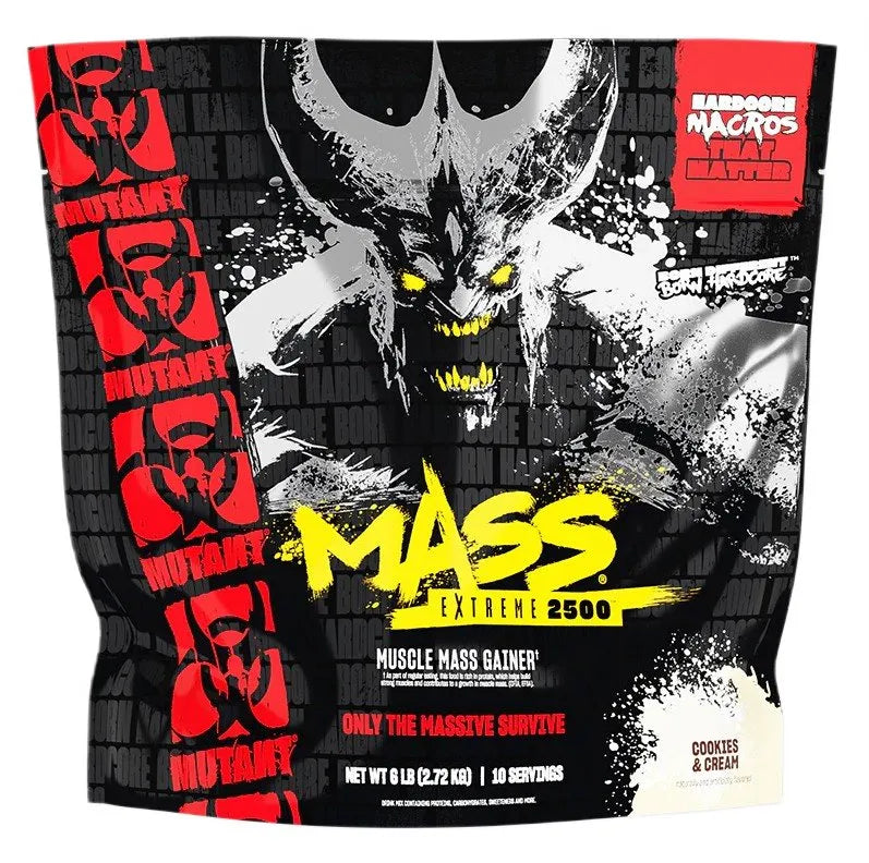 Mutant Mass Extreme 2500 Cookies & Cream - 2720g - Sporto papildai
