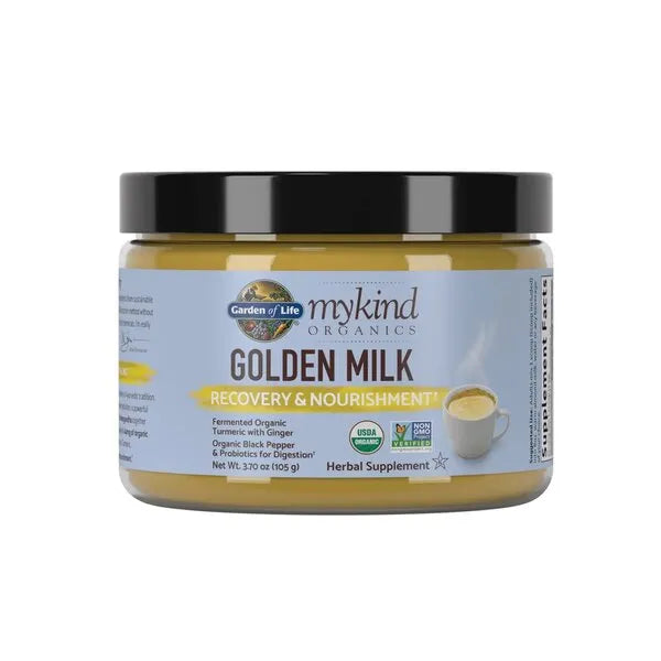 Mykind Golden Milk - 105g - Garden of Life - Papildai