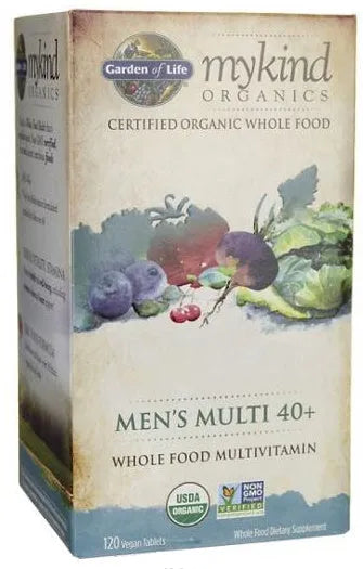 Mykind Men’s Multi 40+ - 120 vegan tablets - Garden of Life - Papildai