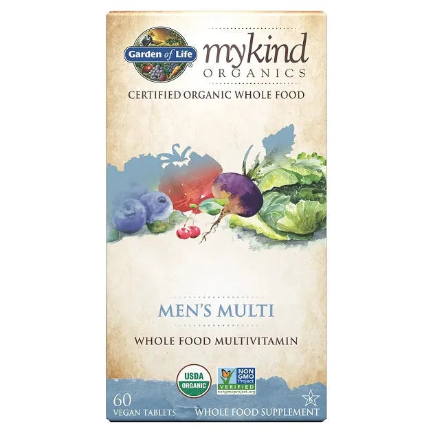 Mykind Men’s Multi - 60 vegan tablets - Garden of Life - Papildai