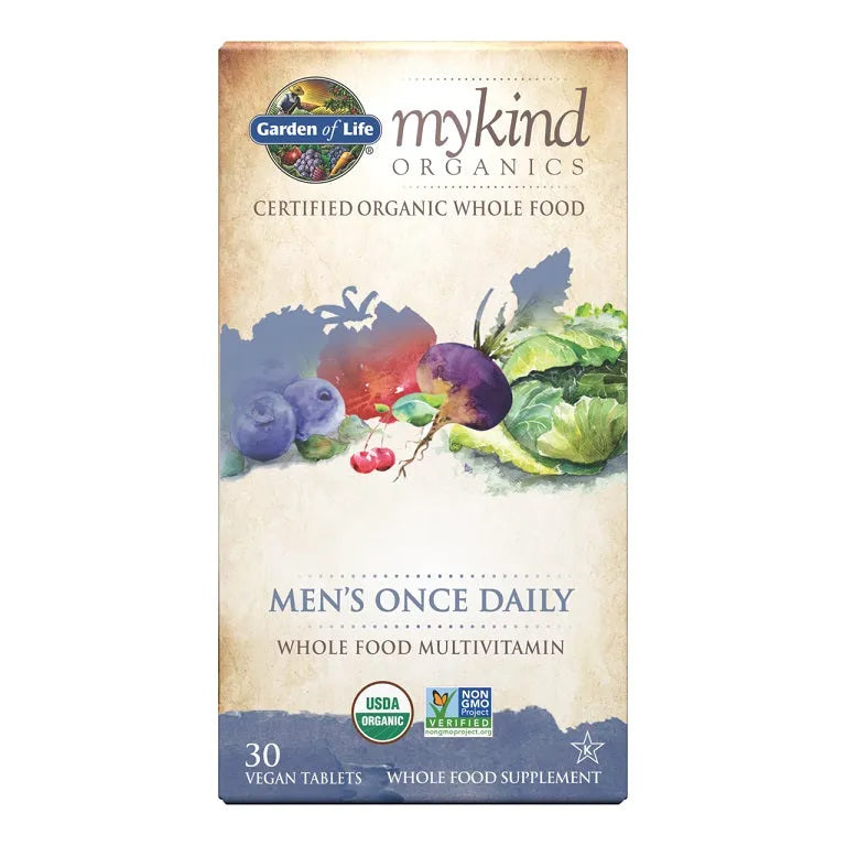 Mykind Men’s Once Daily - 30 vegan tablets - Garden of Life - Papildai