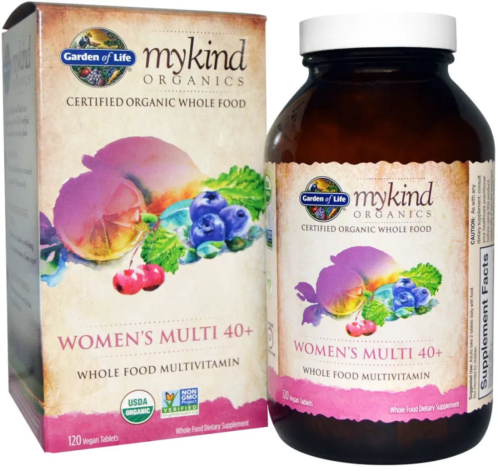 Mykind Women’s Multi 40+ - 120 vegan tablets - Garden of Life - Papildai