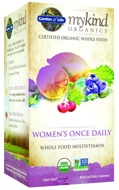 Mykind Women’s Once Daily - 30 vegan tablets - Garden of Life - Papildai