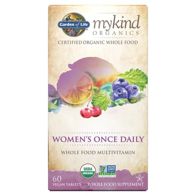 Mykind Women’s Once Daily - 60 vegan tablets - Garden of Life - Papildai