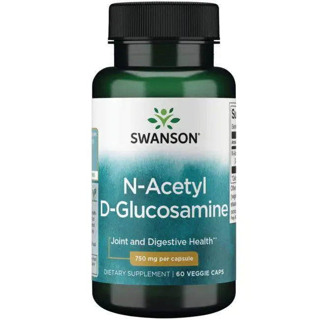 N-Acetyl D-Glucosamine - 750 mg - N60 - Swanson - Papildai